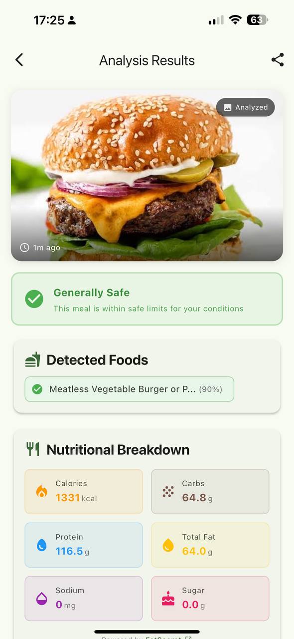 EatSafe AI Screenshot 2