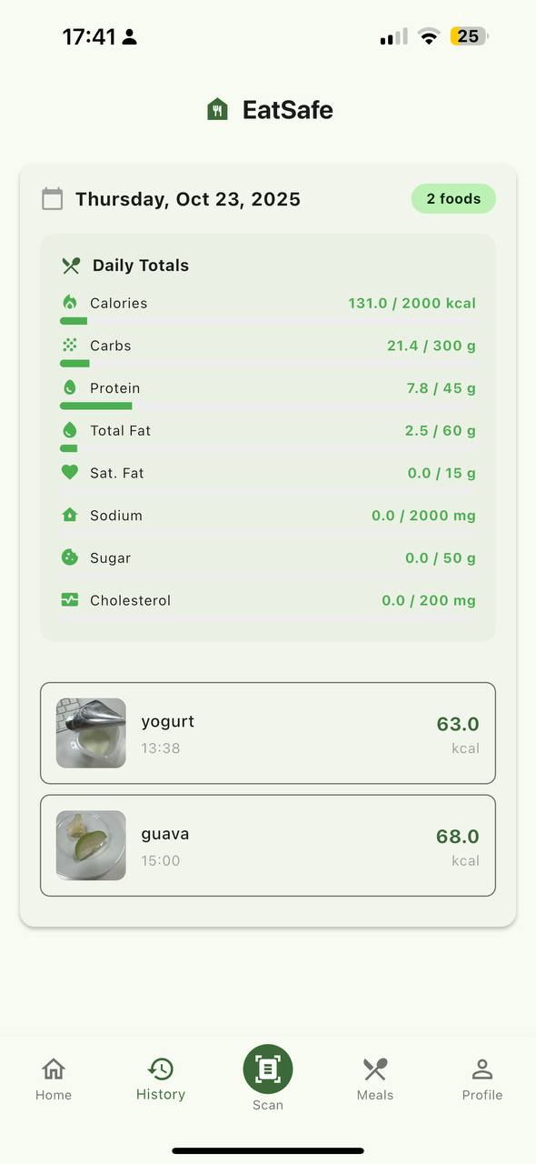 EatSafe AI Screenshot 4